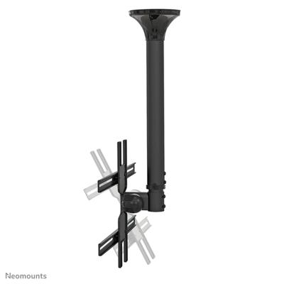 Neomounts FPMA-C400BLACK TV-plafondbeugel 81,3 cm (32) - 152,4 cm (60) Kantelbaar en zwenkbaar Neomounts FPMA-C400BLACK TV-plafondbeugel 81,3 cm (32) - 152,4 cm (60) Kantelbaar en zwenkbaar
