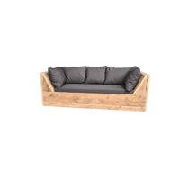 Wood4you - loungebank Phoenix Steigerhout 170Lx70Hx80D cm plof - thumbnail