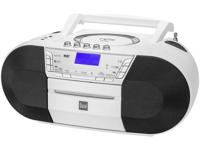 Dual DAB-P 200 draagbare stereo-installatie Analoog & digitaal 3 W Zwart, Wit - thumbnail
