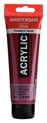 Royal Talens Amsterdam Acrylverf 120 ml - Permanentrood Violet 567