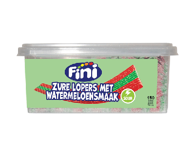 Fini zure watermeloenmatten (150 stuks)