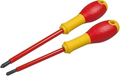 Set van 2 schroevendraaiers - STANLEY FATMAX - FMHT0-62648 - Geïsoleerde aansluitblokken 1000V - PH1X100 + PH2X125