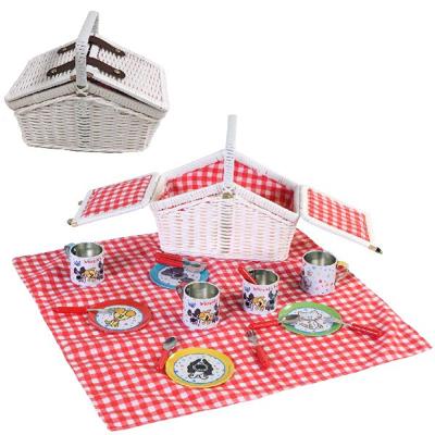 Rubo Toys Woezel En Pip Picknickset Tin Rubo Toys Woezel En Pip Picknickset Tin