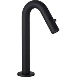 Saqu Tube fonteinkraan C-uitloop Mat zwart