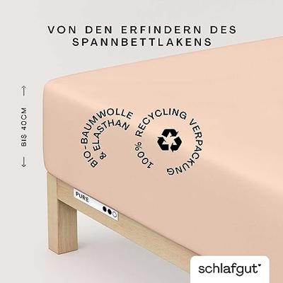 Schlafgut Schlafgut Pure Jersey Boxspring Hoeslaken M - 120x200 - 130x220 230 Red Light - thumbnail