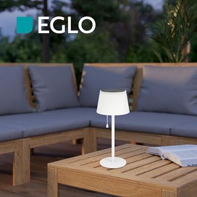 Eglo TafellampScordiano wit met solar - 901901