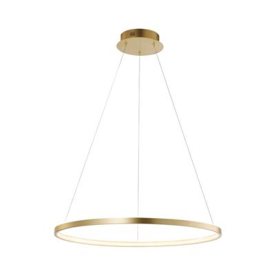 Just Light Ronde hanglampCircle goud Ø 60cm - 11524-12
