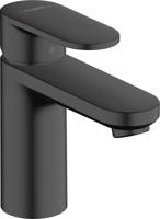 Hansgrohe Wastafelmengkraan Vernis Blend 100 Eengreeps Zonder Afvoer Mat Zwart - thumbnail