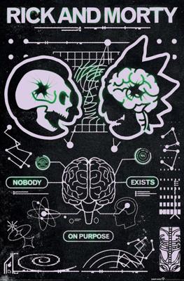 Poster Rick and Morty - Classrickal 61x91,5cm Poster Rick and Morty - Classrickal 61x91,5cm