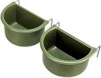 TRIXIE SET HANGBAKJES MET DRAADHOUDER KUNSTSTOF ASSORTI 75 ML / 85 ML 4 ST - thumbnail