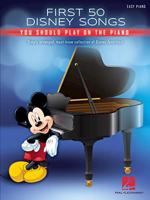 Hal Leonard First 50 Disney Songs You Should Play on the Piano songboek voor piano - thumbnail