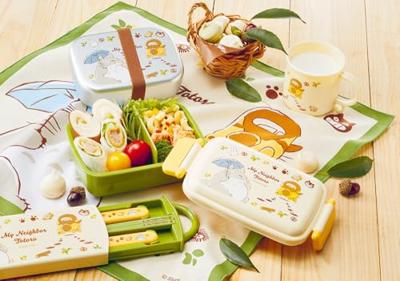 My Neighbor Totoro Lunch Box Totoro & Catbus - thumbnail