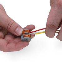 Wago laskem met hevel 5 polig - thumbnail