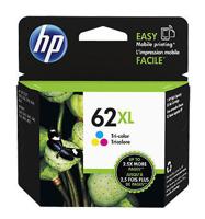 HP 62XL echte grote capaciteit drie-kleuren inktcartridge voor HP Envy 5540/5640/7640 (C2P07AE) - thumbnail