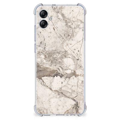 Samsung Galaxy A04e Anti-Shock Hoesje Marmer Beige Samsung Galaxy A04e Anti-Shock Hoesje Marmer Beige