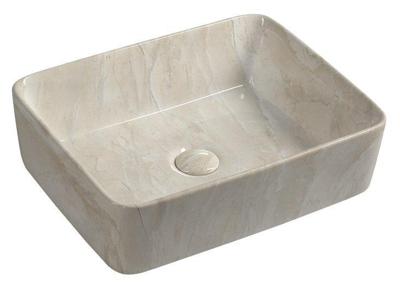 Keramische Opbouw Waskom Sapho Dalma 48x38 cm Beige