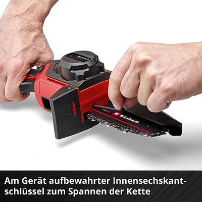 Einhell GE-PS 18/15 Li BL Kit Akku-Astkettensäge Accu-kettingzaag Accu 18 V Lengte mes 158 mm Incl. accu, Incl. oplader, Softgriff