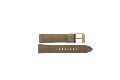Horlogeband Michael Kors MK2448 Leder Beige 20mm Horlogeband Michael Kors MK2448 Leder Beige 20mm