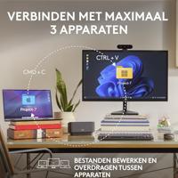 Logitech MX Anywhere 3S Muis Radiografisch Optisch Grafiet 6 Toetsen 8000 dpi - thumbnail