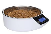 Ciotola per animali domestici KERBL EYENIMAL - Bilancia integrata - 1 L - Bianco - thumbnail