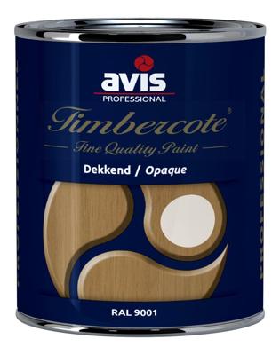 Avis Timbercote Dekkend - RAL 9001