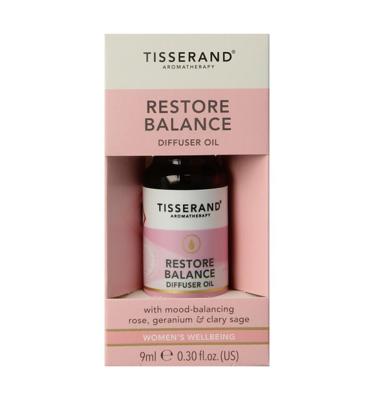 Tisserand Diffuser oil restore balance 9 Milliliter