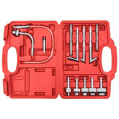 VidaXL Transmissievloeistofvuller automatisch met gereedschapsset 7,5l