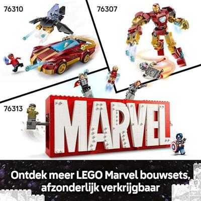 LEGO super heroes 76314 captain america civil war actiescene