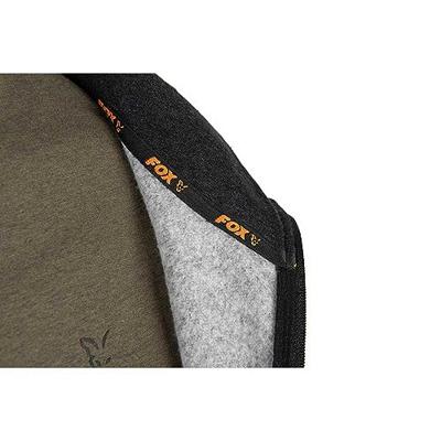Fox Collection Lightweight Hoody Black & Orange Large
