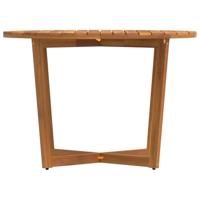 Tuintafel rond Ø110x75 cm massief acaciahout - thumbnail