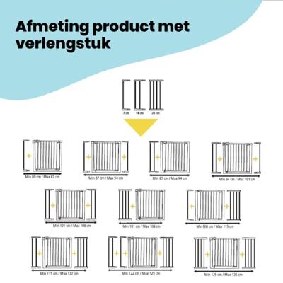 VEILIGHEID 1ST Kinderveiligheidsbarrière Auto Close