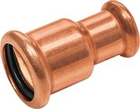 Bonfix Pressfittingen roodkoper WATER Verloopkoppeling 42 x 35 - 2 x press || (m-profiel) - thumbnail