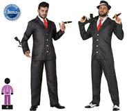 Kostuums voor Volwassenen Zwart M/L - thumbnail