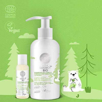 Natura Siberica Natura Siberica Organic Certified Baby No Tears Hair And Body Gel Shampoo 2in1 250ml