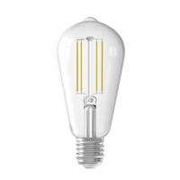 CALEX - LED Lamp - Smart LED ST64 - E27 Fitting - Dimbaar - 7W - Aanpasbare Kleur CCT - Transparant Helder - thumbnail