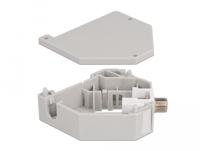 DIN-railadapter met keystone module - thumbnail