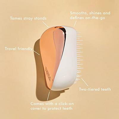 Tangle Teezer compact styler rose gold cream - thumbnail