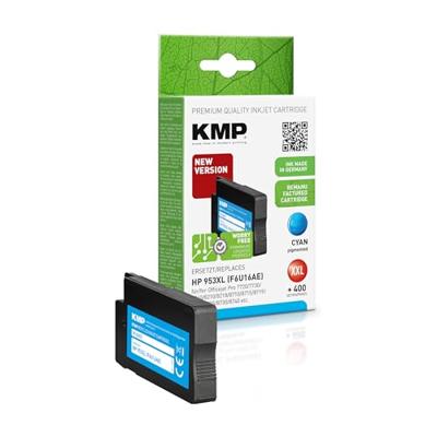KMP Inkt vervangt HP 953XL Compatibel Cyaan H166CX 1748,4003 KMP Inkt vervangt HP 953XL Compatibel Cyaan H166CX 1748,4003