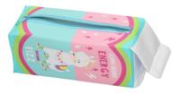 Blueprint Collections etui Lama roze/blauw 20 x 7,5 cm - thumbnail