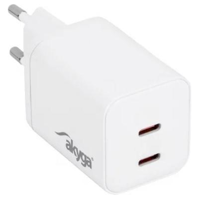 Akyga USB-oplader 45 W USB-C Wit
