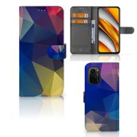 Poco F3 | Xiaomi Mi 11i Book Case Polygon Dark - thumbnail