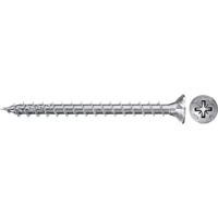 Fischer 670629 Power-Fast II CZF Spaanplaatschroef 4 mm 12 mm Kruiskop Pozidriv Staal Galvanisch verzinkt 200 stuk(s) - thumbnail