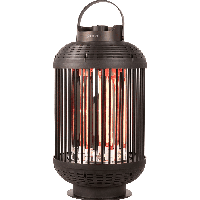 Sunred tafelverwarmer indox 1200 w halogeen zwart - thumbnail