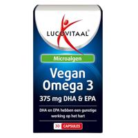 Lucovitaal Omega-3 Vegan 375mg DHA & EPA Capsules - thumbnail