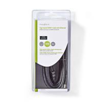 Nedis CVGB34000BK30 High Speed Hdmi-kabel Met Ethernet Hdmi-connector - Hdmi-connector 3,0 M Zwart - thumbnail