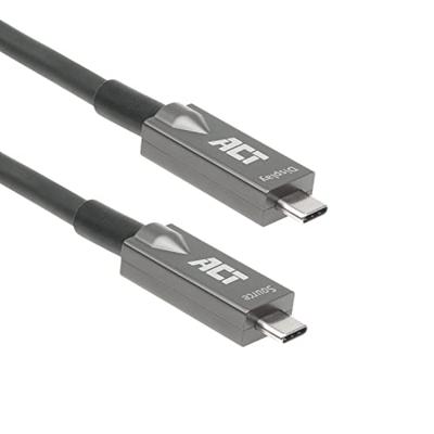 ACT USB-C 3.2 Gen2 Active Optical Cable (AOC) aansluitkabel 10m