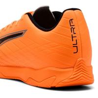 PUMA Ultra 6 Play Zaalvoetbalschoenen (IN) Oranje Zwart Wit - thumbnail