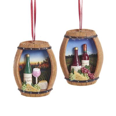Wine kunststof h8 cm Ornament kerstbal X Kurt S. Adler - Kurt s adler Wine kunststof h8 cm Ornament kerstbal X Kurt S. Adler - Kurt s adler