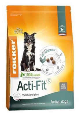 Fokker Acti-Fit hondenvoer 2 x 13 kg Fokker Acti-Fit hondenvoer 2 x 13 kg