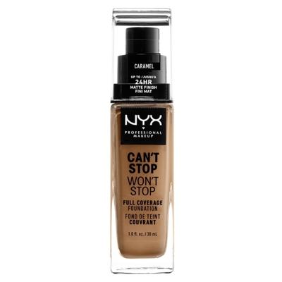 NYX Professional Makeup Can't Stop Won't Stop Full Coverage foundation - Caramel CSWSF15 NYX Professional Makeup Can't Stop Won't Stop Full Coverage foundation - Caramel CSWSF15